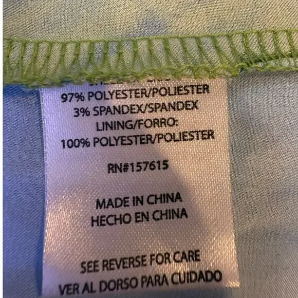 Nicole Miller small satin halter blue green watercolor maxi dress resort beachy - Picture 9 of 9